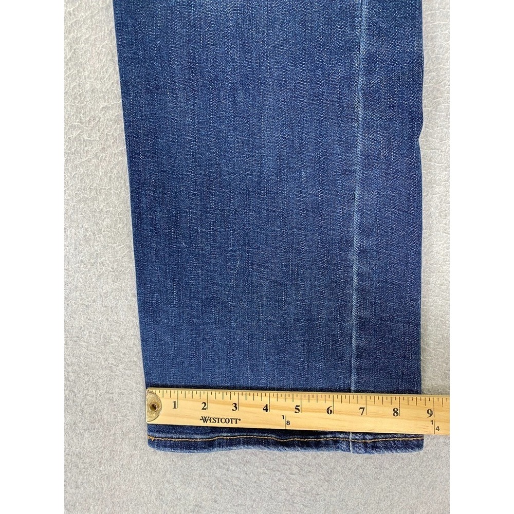Levis Perfectly Slimming 512 Bootcut Jeans Size 10 (29x33) Dark Wash Cowgirl - Picture 5 of 9